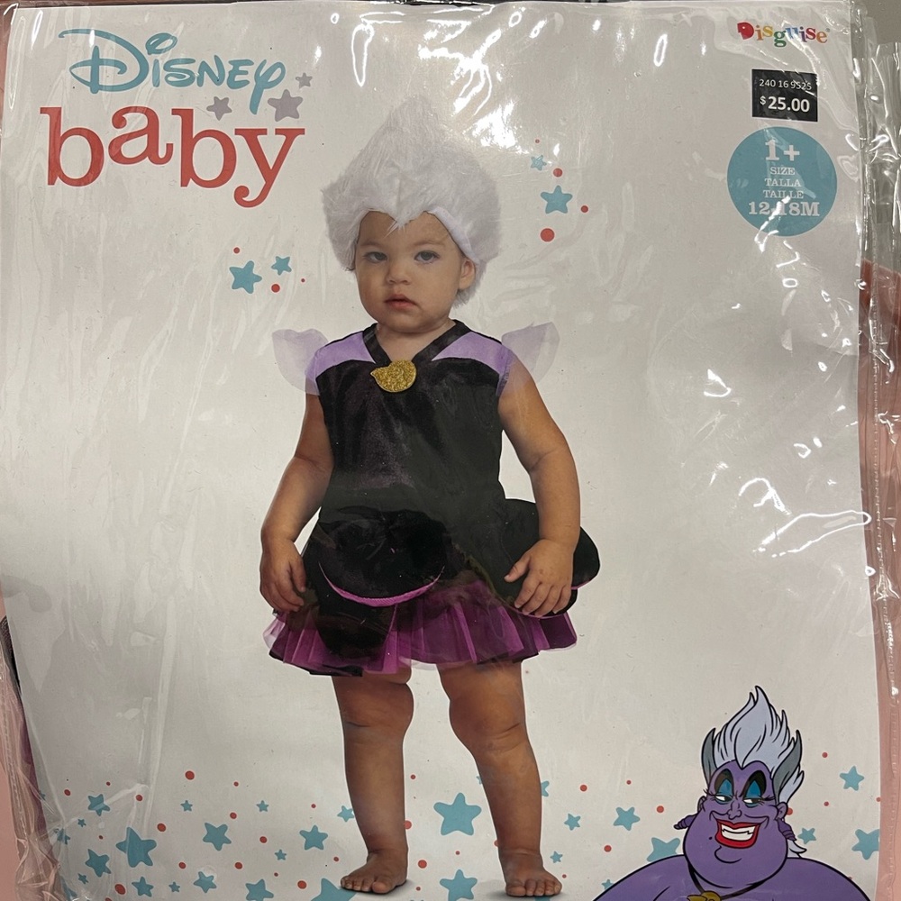 Disney Baby Ursula‎ Costume